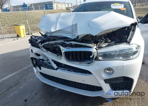 2016 BMW X6 M z USA, uszkodzony, nr VIN 5YMKW8C56G0R43623